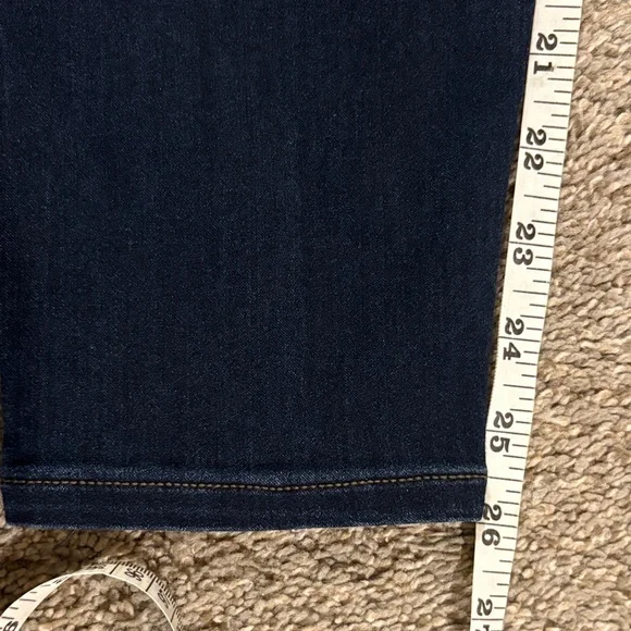 Liverpool Dark Indigo Women's High rise ankle Skinny Jeans SZ 8/29 - Picture 8 of 8